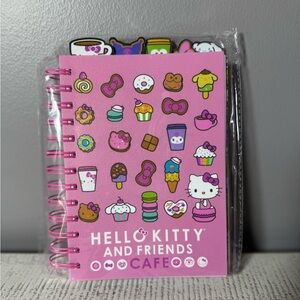 Hello Kitty Pink and White Cafe Notebook